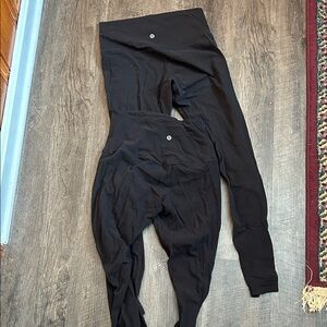 Women's Black High-Waisted Leggings